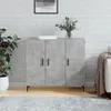 The Living Store Sideboard Betongrau 90x34x80 cm Produktbild-Vorschau 1