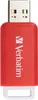 Verbatim DataBar, 16 GB, USB Typ-A, 2.0, Dia, 9,1 g, Rot Náhled obrázku produktu 1