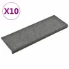vidaXL Tappetini per gradini Autoadesivi 10 pezzi 65x21x4 Anteprima dell’immagine prodotto 10