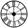 Atmosphera Créateur d'intérieur® Große schwarze Metalluhr - Produktbild-Vorschau 1