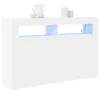 vidaXL Sideboard Blanc 116 x 30 x 75 cm Bois composite Voir les images du produit 3