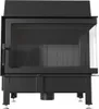 Kamineinsatz aus Stahl ZIBI rechts 11 kW Ø 180 schwarz Produktbild-Vorschau 2