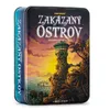 A tin box for a board game, featuring artwork of a lighthouse on a rocky island. Podgląd zdjęcia produktu