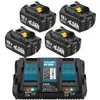 Ersatzakku für Makita mit 4 Akkus + 1 Schnellladegerät, Produktbild-Vorschau 1