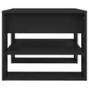 vidaXL Couchtisch Schwarz 55,5x55x45 cm Holzwerkstoff Produktbild-Vorschau 4