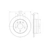 2 Textar Bremsscheiben 258mm hinten für Mercedes A-Klasse Produktbild-Vorschau 2