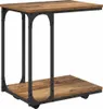 vidaXL Bijzettafeltje, gerecycled hout, 50 x 35 x 55,5 cm, Productafbeelding-voorbeeld 1
