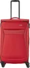 A red Travelite trolley suitcase is shown against a white background. Náhled obrázku produktu