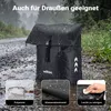 Wiltec fietstrolley, bagagedrager tas, zwart, 33 x 13 x 64 Productafbeelding-voorbeeld 5