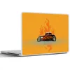 MuchoWow® Laptop Aufkleber Sticker Cover Auto - Flammen - Produktbild-Vorschau 6