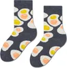 2 Paar Lange Socken für Kinder 30-35, Socken mit Eiermuster Produktbild-Vorschau 4