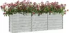 A rectangular planter filled with pink and red flowers. Náhľad obrázku produktu