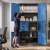 Armoire de bureau, armoire de classement, coffre-fort, Voir les images du produit 9