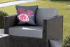 MuchoWow® Outdoor Kissen - Ein Foto von rosa Rosen mit Produktbild-Vorschau 5