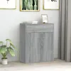 The Living Store Sideboard Grau Sonoma 60x30x75 cm Produktbild-Vorschau 1