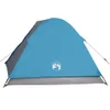 vidaXL Tenda da campeggio a cupola 3 persone Blu Anteprima dell’immagine prodotto 9