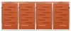 vidaXL Vuilnisbakbox voor 4 containers, 276,5 x 77,5 x 115 Productafbeelding-voorbeeld 5
