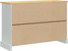 vidaXL Úložná truhla , bílá, 112 x 40 x 75 cm Náhled obrázku produktu 6