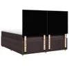 Boxspringbett mit Matratze Dunkelbraun 180x200 cm Stoff Produktbild-Vorschau 6
