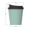 Thermobecher Kaffee to go aus -Kunststoff - Kaffeebecher Produktbild-Vorschau 2