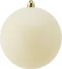 Weihnachtskugeln Kunststoff 20cm 1 Stück - Wollweiß Produktbild-Vorschau 3