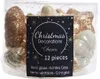 Christbaumschmuck Figuren Mix Glas 4cm 12er Set - Perle / Produktbild-Vorschau 1