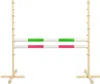 Hobby Horse Hurdle 120 cm avec barres vertes et roses pour Voir les images du produit 1