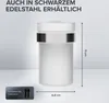 ovimar Zahnputzbecher Keldsnor | silber | ohne Bohren | aus Produktbild-Vorschau 3