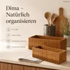 Set di organizer da cucina Dima, 2 pezzi, bambù Anteprima dell’immagine prodotto 11
