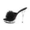 LIP-101-8 Damen Slipper von Fabulicious, Schwarz  , EU 41, Produktbild-Vorschau 7