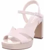 Tamaris Damen Sandalette Leder Cut-Outs Plateau High Heel Produktbild-Vorschau 13