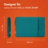 imoshion Laptop Hülle 15-16 Zoll - Laptop Sleeve mit Fach - Produktbild-Vorschau 4