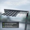 Weide Classic Pergola Aluminium 3x4m mit Lamellendach Produktbild-Vorschau 5