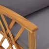 vidaXL Gartenstühle mit Kissen 2 Stk. Akazie Massivholz Produktbild-Vorschau 6