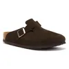 Birkenstock Boston Mocca z miękką wkładką, skóra zamszowa, Podgląd zdjęcia produktu 7