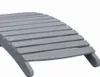 vidaXL Lettino con cuscino grigio in legno massiccio di Anteprima dell’immagine prodotto 11