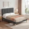 Letto matrimoniale Bealife imbottito, dimensioni 140x200 Anteprima dell’immagine prodotto 7