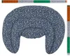 Nackenhörnchen mit Stehkragen Bio-Stoff Blümchen-blau - Produktbild-Vorschau 5