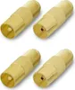 ARLI 4x TV Adapter Set – IEC 9,5 mm 2x Stecker + 2x Produktbild-Vorschau 1