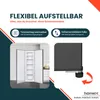 homeX Gefrierschrank No Frost, Tiefkühlschrank groß - 204 Produktbild-Vorschau 8