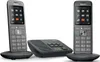 Schnurlostelefon duo dect anthrazit mit anrufbeantworter Produktbild-Vorschau 2