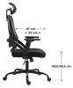 MARK ADLER Manager 2.9 Black | Sedia da ufficio ergonomica Anteprima dell’immagine prodotto 5