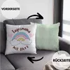 Trendation - Tagesmama Geschenk Deko-Kissen mit Füllung Produktbild-Vorschau 2