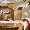 Cosumy Tasse à thé avec couvercle et passoire 450ml jaune Voir les images du produit 7