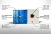 Wallfluent Hodiny - Sklenené Nástenné Hodiny - Tichý Quartz Náhľad obrázku produktu 7