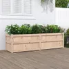 vidaXL květináč 180x50x50 cm z masivního borovicového dřeva Náhled obrázku produktu 2