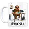 Kaffeebecher mit Faultier im Büro Motiv und Spruch: Der Produktbild-Vorschau 2