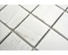 Keramikmosaik CG KN5 Quadrat Kanran 29,5x29,5 cm white Produktbild-Vorschau 4