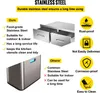 SucceBuy BBQ îlot tiroirs 30" W x 10" H x 20" D, double Voir les images du produit 4