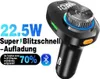 Dual USB -Auto 22.5W schnelles Laden Typ-C,Auto Bluetooth Produktbild-Vorschau 2